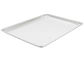 RK Bakeware China Foodservice NSF 1/2 Size Aluminium Bread Baking Tray Bun / Aluminium Sheet Pan Wire In Rim 18&quot; X 13&quot;