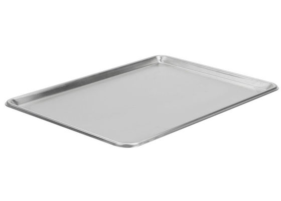 RK Bakeware China Foodservice NSF Half Size 16 Gauge Aluminum baking Pan Bead Rim Stainless Steel Bun Pan