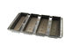 RK Bakeware China Foodservice NSF 9'' Aluminium Loaf Pan 4 Straps High Quality Pullman Loaf Bread Pan