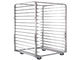 Industry Baking Tray Trolley Food Stainless Steel Cart Safe And Durable