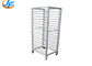 High Standard Baking Tray Trolley For Kitchen Knocked Down Structure