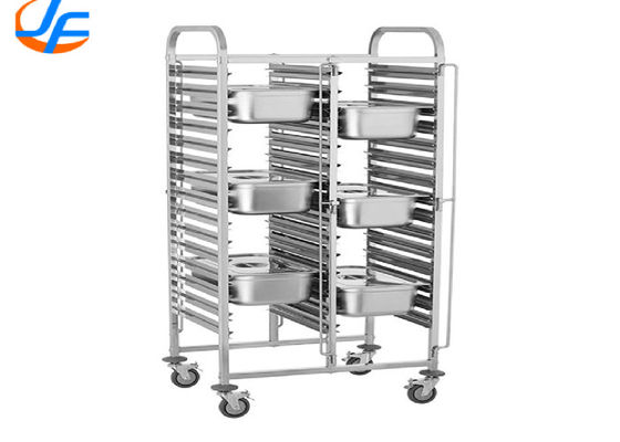 RK Bakeware China Foodservice NSF Custom MIWI Oven Revent Oven Rack Stainless Steel Baking Tray Trolley