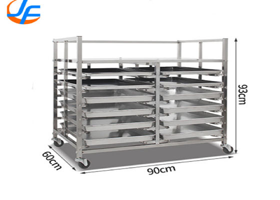 RK Bakeware China Foodservice NSF Custom MIWI Oven Revent Oven Rack Stainless Steel Baking Tray Trolley