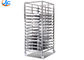 RK Bakeware China Foodservice NSF Custom Revent Oven Trolley Stainless Steel Baking Tray Rack