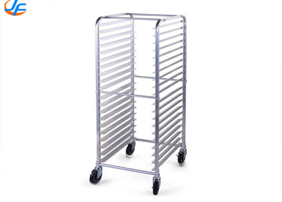 RK Bakeware China Foodservice NSF Custom  304 Stainless Steel Heavy Duty Oven Rack Baking Trolley