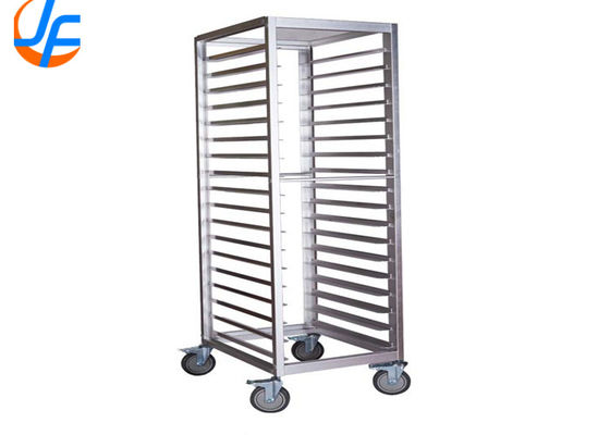 RK Bakeware China Foodservice NSF Custom Mobile Baking Tray Trolley Double Oven Rack