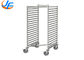 RK Bakeware China Foodservice NSF 530×325 GN1/1 Oven Baking Tray Trolley Rack / Gastronorm Trolley