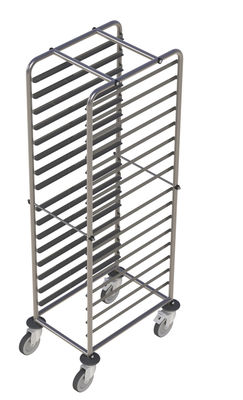 RK Bakeware China Foodservice NSF Custom Stainless Steel Oven Baking Tray Trolley Double Oven Rack