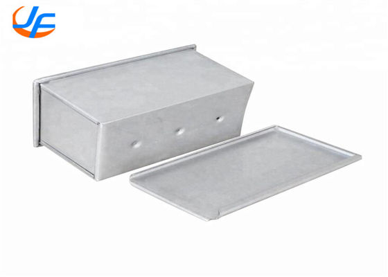 RK Bakeware China Foodservice NSF 450g Aluminum Pullman Loaf Pan / Pain De Mie Pan Single Pullman Loaf Pan With Lid