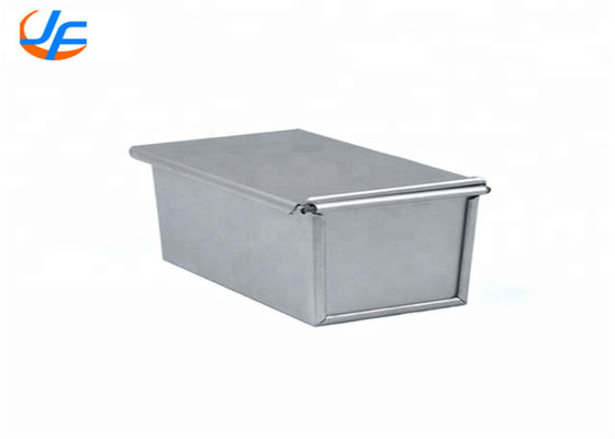 RK Bakeware China Foodservice NSF 450g Aluminum Pullman Loaf Pan / Pain De Mie Pan Single Pullman Loaf Pan With Lid