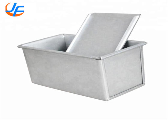 RK Bakeware China Foodservice NSF 450g Aluminum Pullman Loaf Pan / Pain De Mie Pan Single Pullman Loaf Pan With Lid