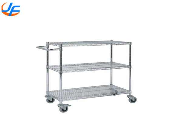 RK Bakeware China Foodservice NSF Baking Tray Trolley Stainless Steel Mobile Distribution Trolley