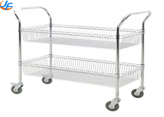 RK Bakeware China Foodservice NSF Stainless Steel Serving Cart Rolling Cart Transportation Cart