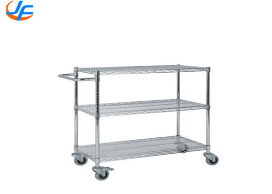 RK Bakeware China Foodservice NSF Stainless Steel Serving Cart Rolling Cart Transportation Cart