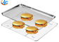 RK Bakeware China Aluminium Cookie Sheet Pan And Stainless Steel Cooling Rack Set