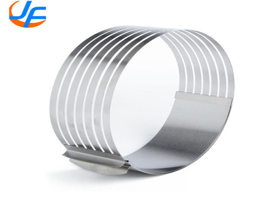 RK Bakeware China Foodservice NSF Aluminum Cake Mould , Round Mousse Ring Cake Cutter Circle Cake Ring