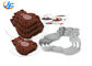 RK Bakeware China Foodservice NSF Aluminum Cake Mould , Stainless Steel Bear Mouse Molding Mousse Cake Rings