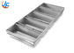 RK Bakeware China-Chicago Metallic 4 Straps Open Top Pullman Bread Pan Glazed For Wholesale Bakeries