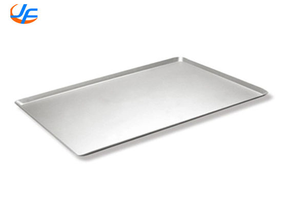 RK Bakeware China Foodservice Telfon Nonstick 600*400mm Wire in Rim Aluminum Bun Baking Tray Pan