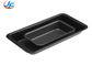 Commercial Pullman Loaf Pan , Carbon Steel Toast Bread Baking Pan For Bakeware