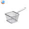 RK Bakeware China Foodservice NSF Stainless Steel Wire Mesh French Fries Fry Holder Basket