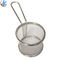 Fat Fryer Stainless Steel Mini Deep Fry Serving Basket For French Fries