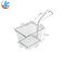 Mini Cooking Tool Food French Fries Basket Fried Fish / Fried Basket 304 Stainless Steel