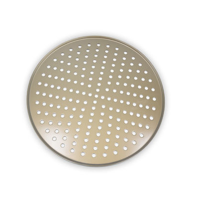 RK Bakeware China-Pizza Hut 9 Inch 12 Inch 15 Inch Perforated Commercial Aluminum Pizza Pan Pizza Disk