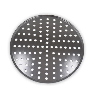 RK Bakeware China-Pizza Hut 9 Inch 12 Inch 15 Inch Perforated Commercial Aluminum Pizza Pan Pizza Disk