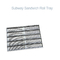 Rk Bakeware China Foodservice Custom Glazed Aluminum Subway Sub Roll Sandwich Tray