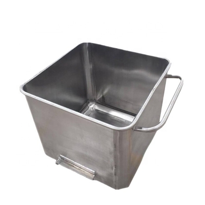 Metal Stainless Steel Meat Bin Trolley JF Sheet