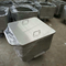 Industrial Bakery Equipment Stainless Steel Dough Trough With Wheel