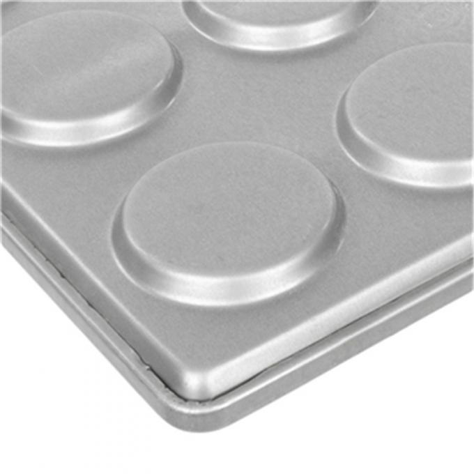 Aluminized Steel 15 Mold Hamburger Bun / Muffin Top / Cookie Pan