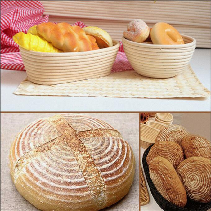 New Style Basket Small Rattan Proofing Banneton Basket for Kitchen