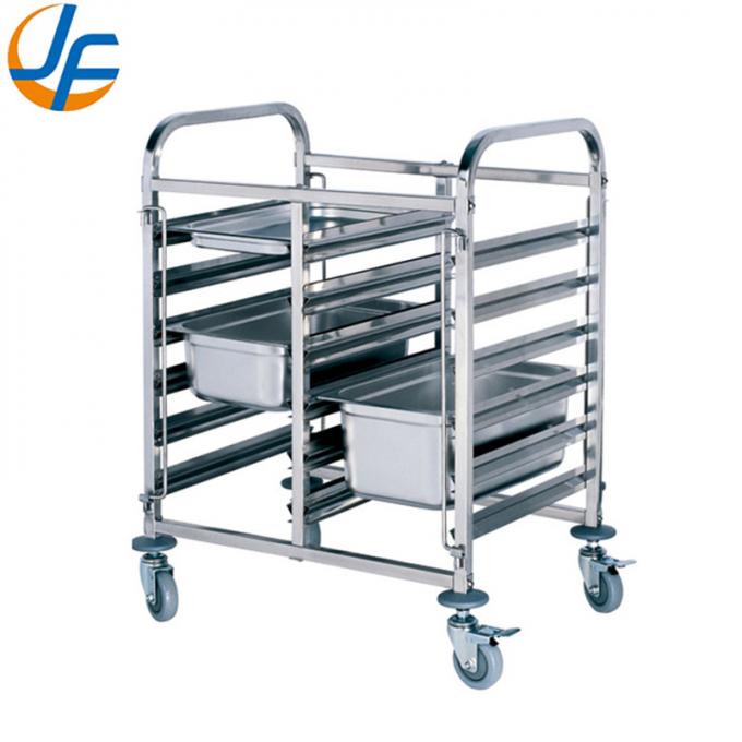 Hotel Restaurant Kitchen Catering Food Service Trolley Stainless Steel Drinks Trolley