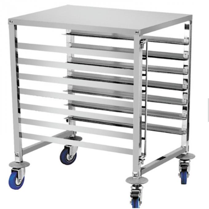 Restaurant Gn1/1 Bakery Food Trolley/Mobile 3 Tiers Stainless Steel Trolley