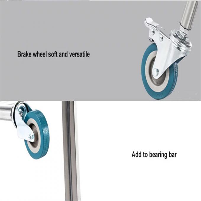 Medical Hospital Dressing Stainless Steel Trolley Surgical Trolley with Drawers