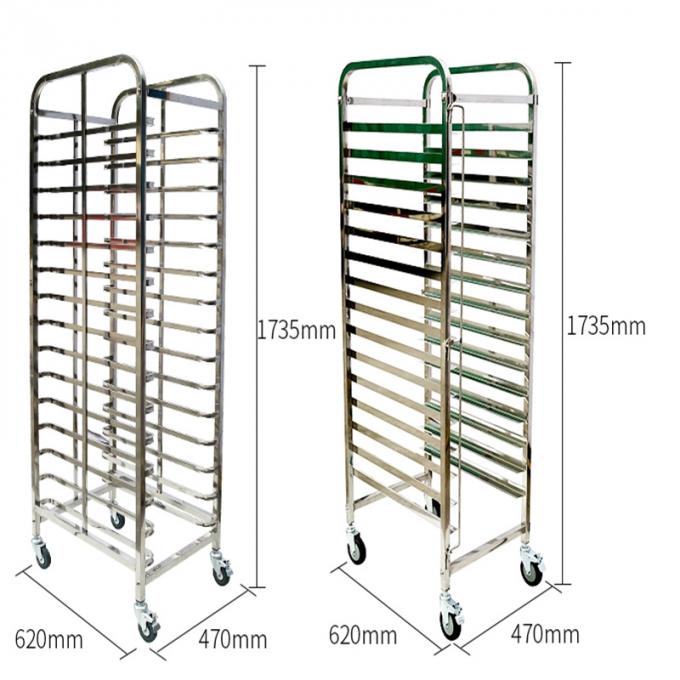 Rk Bakeware China-Stainless Steel Revent Rotary Oven Rack for 800X600 Tray Size