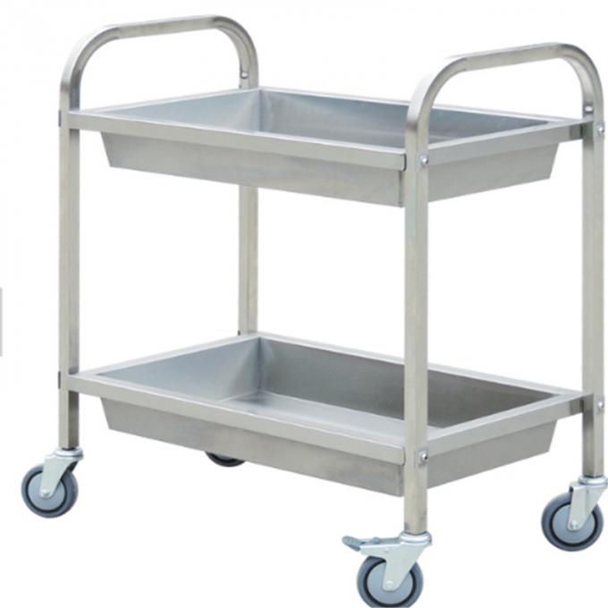 Industry Storage Wire Frame Hand Trolley with Wheels