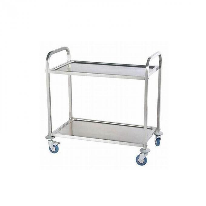 Stainless Steel Buffet Service Tray Rack Food Trolley