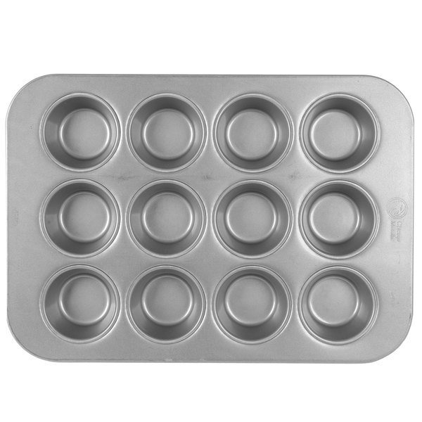 RK Bakeware China Foodservice NSF Mini Crown Cake Pan Square Muffin Cupcake Baking Pan 4