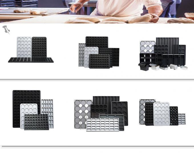 Rk Bakeware China Manufacturer-6 Strap Glazed Aluminized Steel Bread Loaf Pan/Sandwich Loaf Pan/Jumbo Loaf Pan