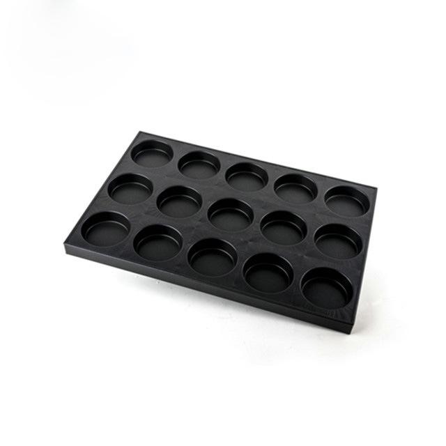 Rk Bakeware China Manufacturer-Chocolate Fudge Brownie Cupcake Tray