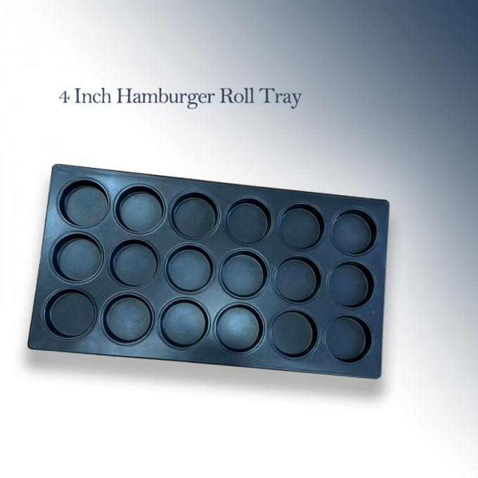 Rk Bakeware China-4 Inch Hamburger Roll Tray Round Deep 102mm Wehs102 Designed for Australia Market