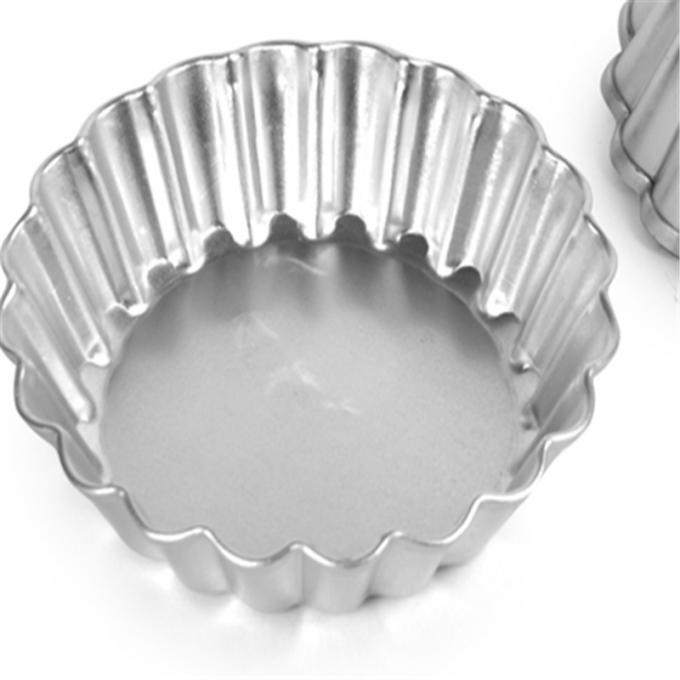 Rk Bakeware China- Hard Anodized Aluminum Loose Base Fluted Quiche Pan