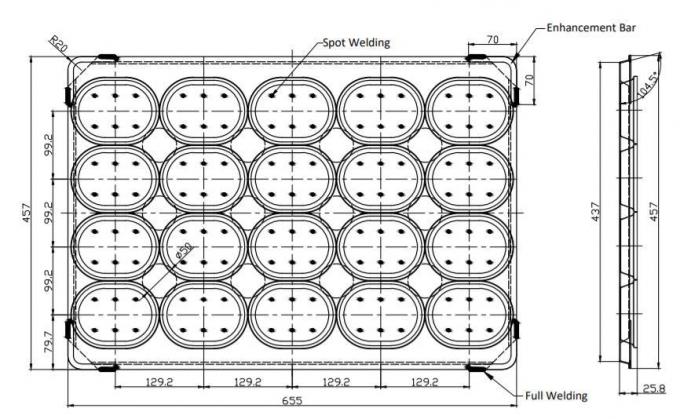Rk Bakeware China-Aussie Meat Pie Pallet Tray