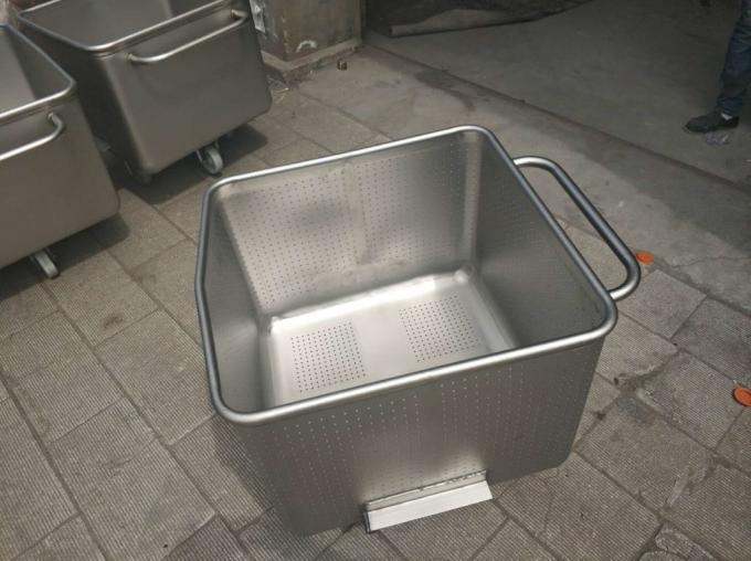 Jf Sheet Metal-Stainless Steel Meat Bin Trolley