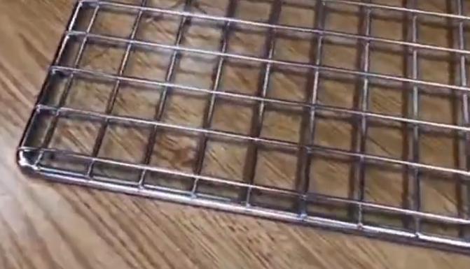 Rk Bakeware China-600X400mm SUS304 Stainless Steel Bakery Bread Cooling Wire Tray