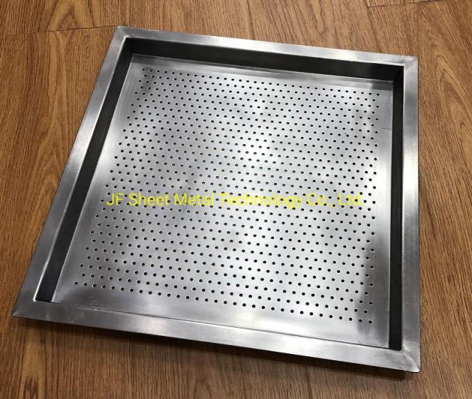 Rk Bakeware China-304/316 Frozen Food Deep Drawn Minor Stainless Steel Baking Pan and Stainless Steel Kitchen Tray for Roasting, Baking, Storage