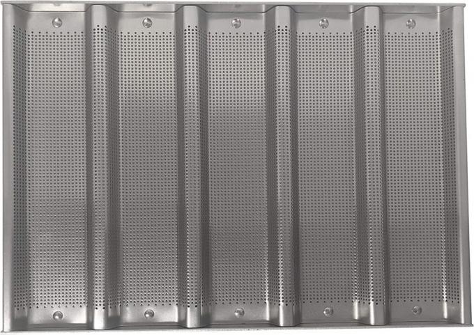 RK Bakeware China Foodservice NSF 49015 Glaze Aluminum Sub Sandwich Roll Pan Baking Tray 2